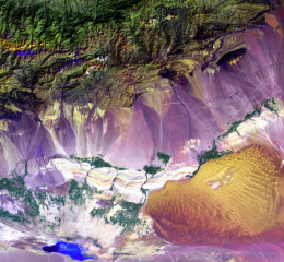 Monta&ntilde;as Bogda-China