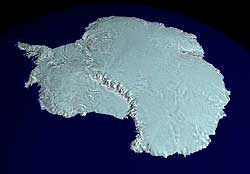 Ant&aacute;rtida vista por Radarsat