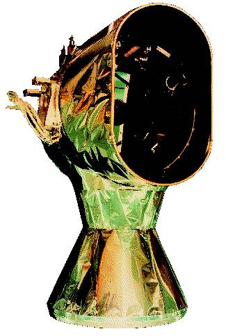 Radiometro del sat�lite Meteosat: Ejemplo de captador pasivo